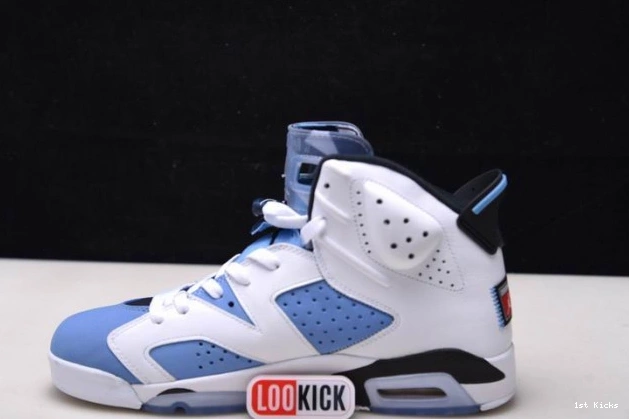 1st Kicks Shoes Jordan 6 CT8529-410 Air UNC 0709